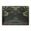 BURBERRY GREEN CAMO KIER CARD HOLDER