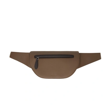 Burberry Small Tri-tone Leather Olympia Bum Bag In Light Acorn/tan
