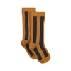 SPROET AND SPROUT SPROET AND SPROUT ORANGE STRIPED SOCKS,W21-992