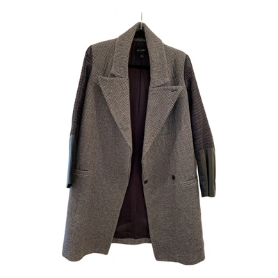 Pre-owned Ellery Coat In Grey