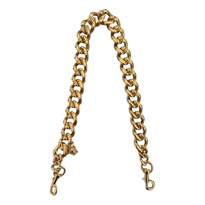 Pre-owned Versace Bag Charm In Gold