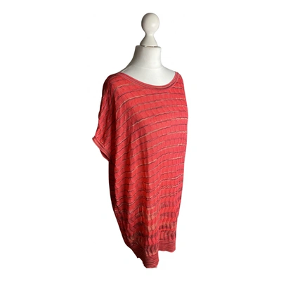 Pre-owned M Missoni Top In Red