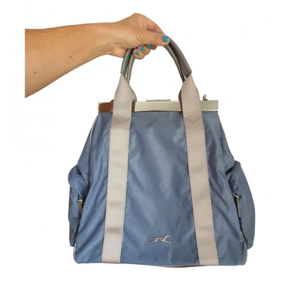 Pre-owned Bimba Y Lola Crossbody Bag In Blue