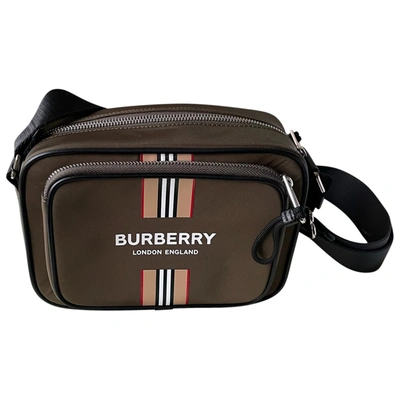 Pre-owned Burberry Paddy Bag In Brown