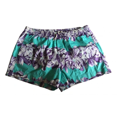 Pre-owned Missoni Shorts In Metallic