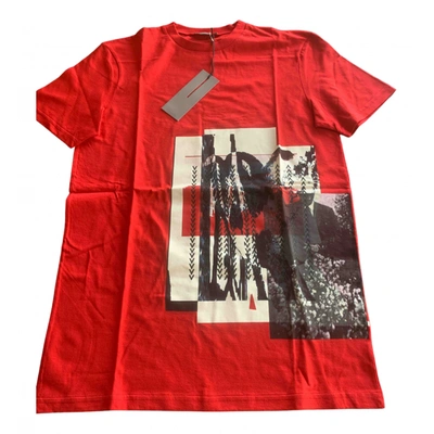 Pre-owned Dior T-shirt In Red