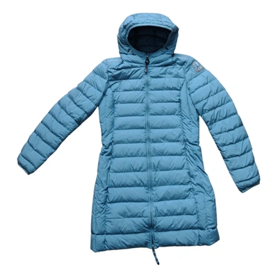 Pre-owned Parajumpers Puffer In Blue