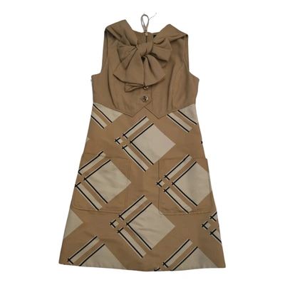Pre-owned Marc By Marc Jacobs Dress In Beige