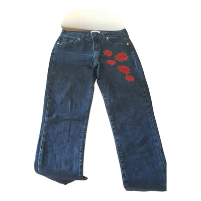 Pre-owned Blugirl Folies Jeans In Blue