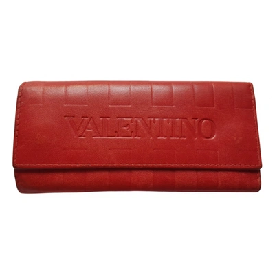 Pre-owned Valentino Garavani Leather Small Bag In Red
