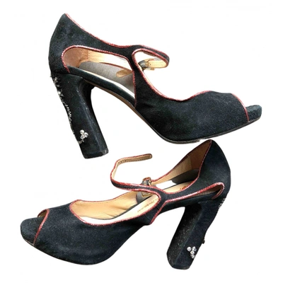 Pre-owned Maliparmi Sandals In Black