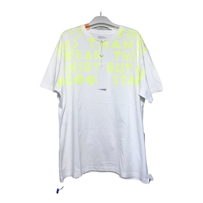 Pre-owned Maison Margiela T-shirt In White