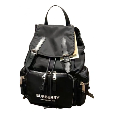 Pre-owned Burberry Weekend Bag In Black