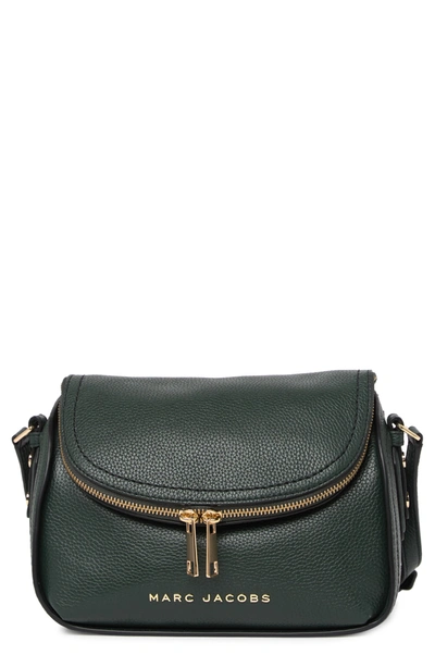 Marc Jacobs The Groove Leather Mini Messenger Bag In Kombu Green