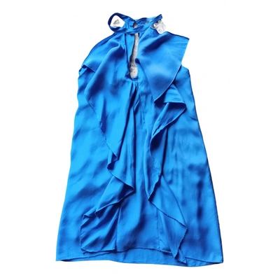 Pre-owned Dixie Mid-length Dress In Blue