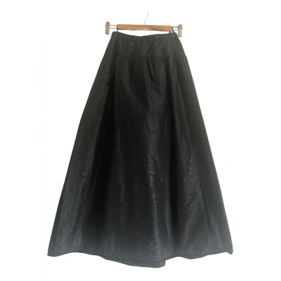 Pre-owned Givenchy Maxi Skirt In Black