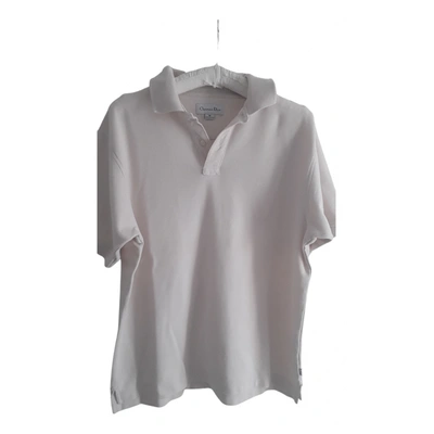 Pre-owned Dior Polo Shirt In Beige