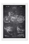 WYNWOOD HARLEY 1928 CYCLE SUPPORT WALL ART