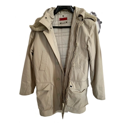 Pre-owned Levi's Parka In Beige