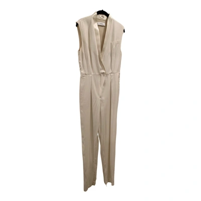 Pre-owned Lover Jumpsuit In White