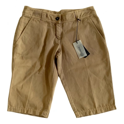Pre-owned Seventy Short Pants In Camel