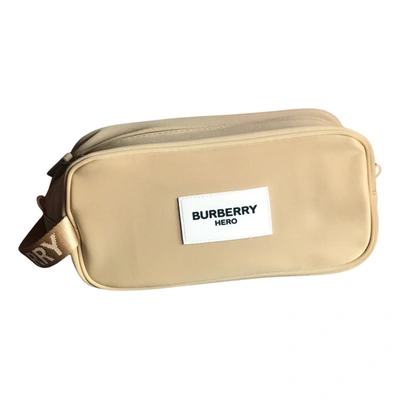Pre-owned Burberry Small Bag In Beige