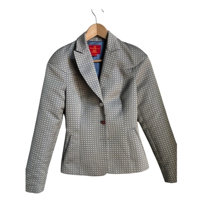 Pre-owned Vivienne Westwood Red Label Blazer In Silver