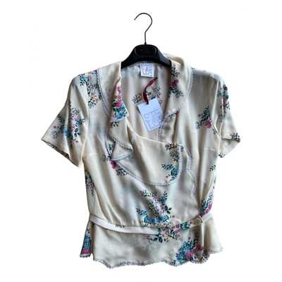 Pre-owned Stella Jean Silk Shirt In Multicolour