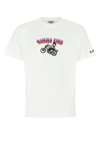 APC WHITE COTTON T-SHIRT  WHITE A.P.C. UOMO XS