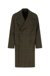 DRIES VAN NOTEN EMBROIDERED WOOL COAT  PRINTED DRIES VAN NOTEN UOMO L