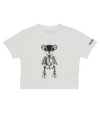 BURBERRY BABY PRINTED COTTON T-SHIRT,P00607751