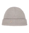 Loro Piana Rougemont Reversible Cashmere Beanie In Grey