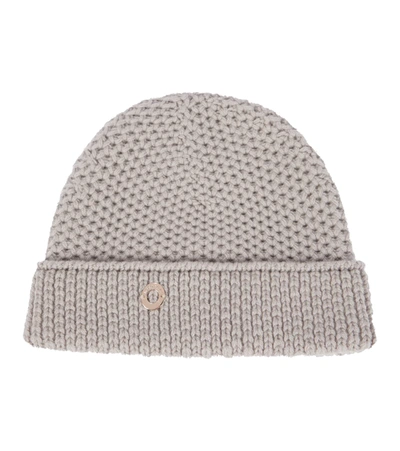 Loro Piana Rougemont Reversible Cashmere Beanie In Grey