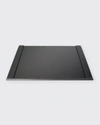 Royce New York Personalized Leather Desk Blotter, 27" X 18"
