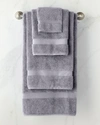 Matouk Lotus Washcloth In Smoke