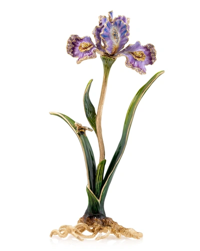 Jay Strongwater Iris Objet In Multi