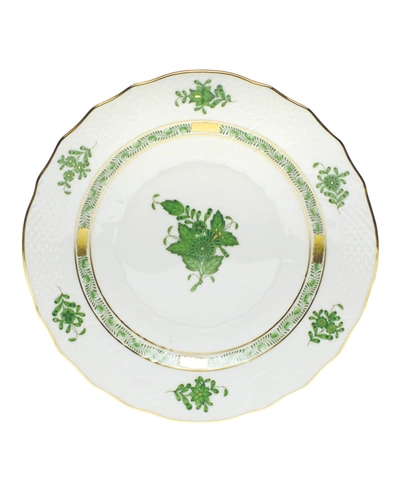 Herend Green Chinese Bouquet Salad Plate