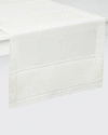 Mode Living Bianca Table Runner, 16" X 108"