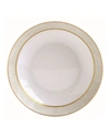 BERNARDAUD SAUVAGE WHITE COUPE SOUP PLATE,PROD166400081