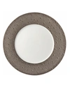 Bernardaud Ecume Platinum Service Plate, 11.6"