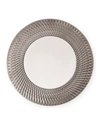 Bernardaud Twist Platinum Dinner Plate - 100% Exclusive In White/platinum