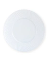 Bernardaud Twist White Collection Dinner Plate