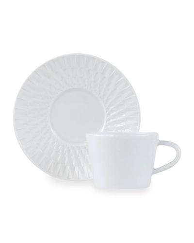 Bernardaud Twist White Collection Saucer