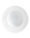 Bernardaud Twist White Collection Rim Soup Bowl