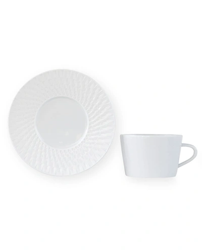 Bernardaud Twist White Collection Tea Cup