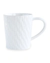 BERNARDAUD TWIST WHITE MUG,PROD166560026