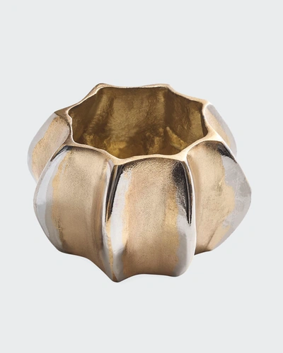 Kim Seybert Desert Napkin Ring In Gold/silver