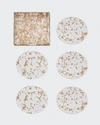 Kim Seybert Stardust Coasters, Set Of 6