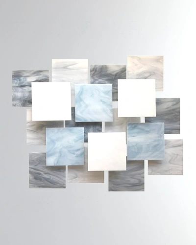 Karo Studios Glacial Glass Wall Sculpture