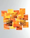 Karo Studios Autumn Glass Wall Sculpture